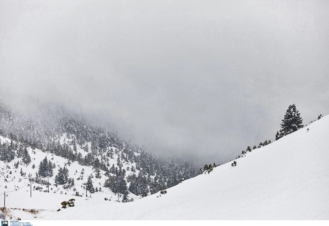 Εφτασε τους 40 πόντους το χιόνι στα ορεινά των Τρικάλων (εικόνες)